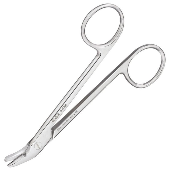 Vantage Wire Cutting Scissors, 4.75in, Angled